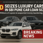 ED ने SBI पुणे कार लोन घोटाले में लग्जरी गाड़ियां जब्त कीं, करोड़ों की धोखाधड़ी का खुलासा