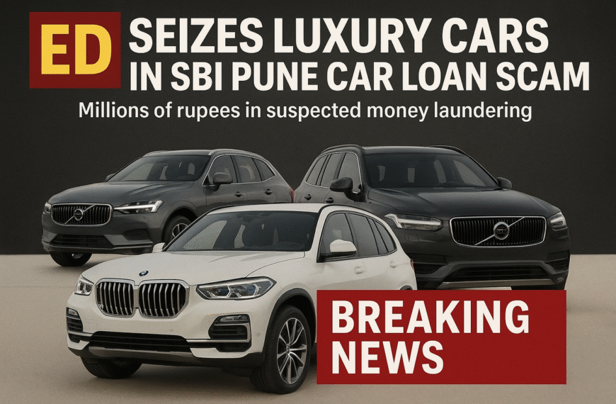 ED ने SBI पुणे कार लोन घोटाले में&hellip;