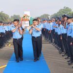 विंग कामंउर नमांश स्याल के अंतिम संस्कार की तस्वीर।