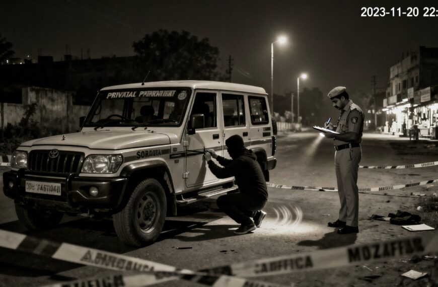 बिहार में अधिकारी की सरकारी गाड़ी उड़ा ले गए चोर, आराम से आए स्टार्ट कर हुए फुर्ररर